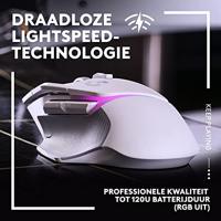 Logitech - G502 X Plus Lightspeed Mouse Gaming RVB Wireless - Lightfor Hybrid Buttons, Gaming Hero 25K - White Sensor - thumbnail