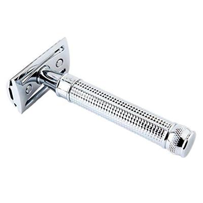Edwin Jagger Razors Double Edge Safety 3D Diamond Effect Handle Chrome Plated Ref.DE3D14BL 1Stuks Edwin Jagger Razors Double Edge Safety 3D Diamond Effect Handle Chrome Plated Ref.DE3D14BL 1Stuks