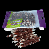 Braaaf Roll sticks 12 cm lam en vis - thumbnail