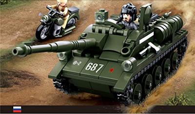 Sluban WWII - Russian Fighting Tank (M38-B0687) - thumbnail