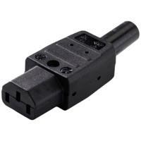 Martin Kaiser 794/sw Apparaatstekker (koud) 794 Bus, recht Totaal aantal polen: 2 + PE 10 A Zwart 1 stuk(s) - thumbnail