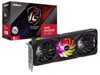 ASRock AMD Radeon RX 7600 Videokaart Phantom Gaming OC 8 GB GDDR6-RAM PCIe x8 HDMI, DisplayPort Overclocked - thumbnail