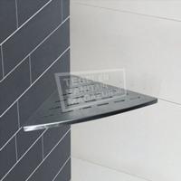 Wiesbaden InWall hoekplanchet 29x29 RVS - thumbnail