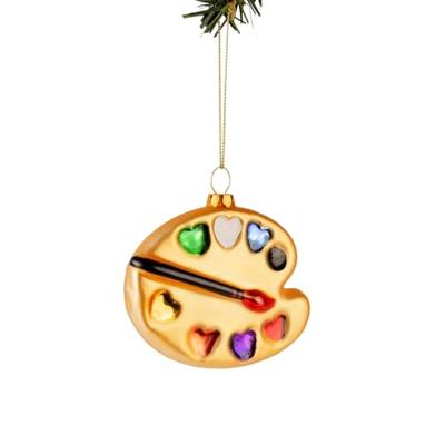 Nordic Light Kerstbal Schilders Palette 10 cm