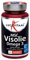 Lucovitaal Msc Visolie Omega-3 Capsules - thumbnail