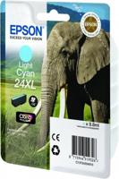 Epson Elephant Singlepack Light Cyan 24XL Claria Photo HD Ink - thumbnail
