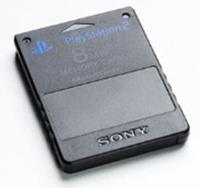 Sony PS2 Memory Card (Black) - thumbnail