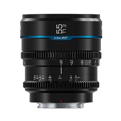 Sirui Nightwalker Series 55mm T1.2 S35 Manual Focus Cine ...