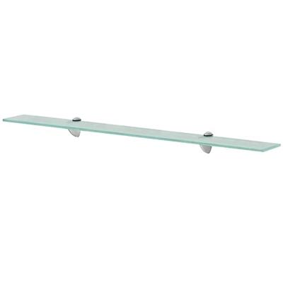 VidaXL Zwevend schap 90x10 cm 8 mm glas VidaXL Zwevend schap 90x10 cm 8 mm glas