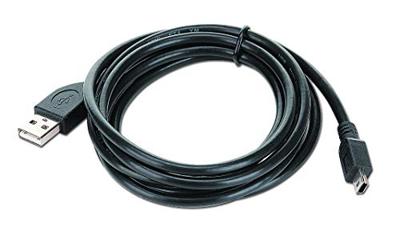 Gembird 1.8m USB 2.0 A/mini-USB M USB-kabel 1,8 m USB A Mini-USB B Zwart