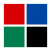 Staedtler Lumocolor permanent M DRY SAFE 317 WP4 Permanent marker Rood, Blauw, Groen, Zwart Watervast: Ja - thumbnail