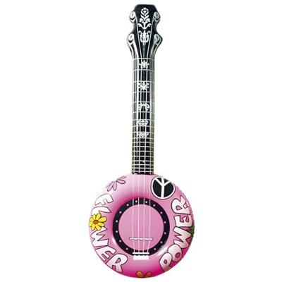 Opblaasbare Flower Power Banjo