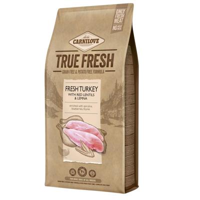 CARNILOVE True Fresh Dog Adult Turkey with red lentils and lemna - droog hondenvoer - 11,4kg