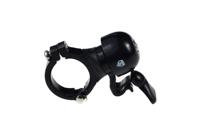 BLB Alloy Klem Mini-Fietsbel - Zwart - thumbnail