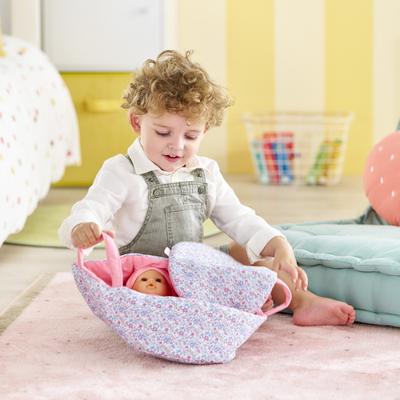 Corolle draagbed bloemen voor poppen, 30 cm