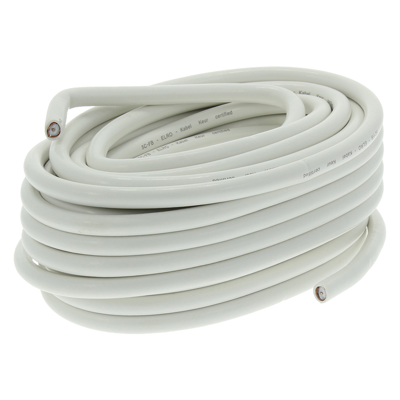 Q-Link Coax Kabel | Prof | Klasse A | Ø7 mm² | 20 m | Wit - 00.130.11