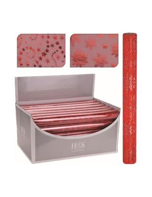 Decostof Organza 30 x 200 cm Kerst Nampook - Nampook