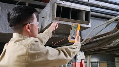 Fluke FLUKE-17B+/EUR Multimeter Digitaal CAT III 600 V Weergave (counts): 4000