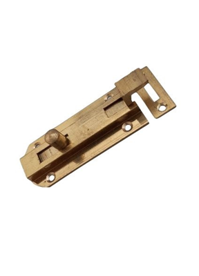 Waelbers Profielschuif met bocht 35x80mm messing - 10 Stuk(s) - 145098.05