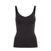 Dames hemd - spaghetti bandjes - Plain Top - Basic vrouwen onderhemd microfiber - thumbnail