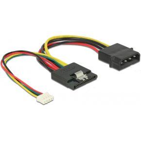 DeLOCK 85673 0.15m SATA 15-pin Multi kleuren SATA-kabel