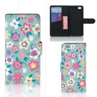 Huawei Ascend P8 Lite Hoesje Flower Power - thumbnail