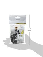 Ballonnen 70 Jaar Happy Birthday Zilver, Goud En Zwart - thumbnail