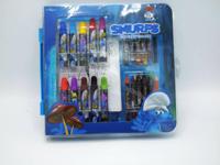 Van Der Doelen Smurfen stationary art set the smurfs - thumbnail