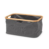 Brabantia wasmand opvouwbaar 40 liter pepper black - thumbnail