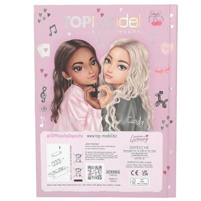 TOPModel dagboek met geheime code en geluid MY BFF
