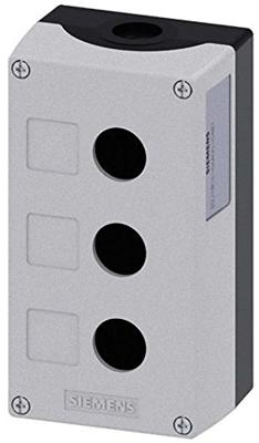 Siemens 3SU1803-0AA00-0AB1 3SU18030AA000AB1 Lege behuizing 3 inbouwplaatsen (l x b x h) 154 x 85 x 64 mm Zonder markering Grijs 1 stuk(s) Siemens 3SU1803-0AA00-0AB1 3SU18030AA000AB1 Lege behuizing 3 inbouwplaatsen (l x b x h) 154 x 85 x 64 mm Zonder markering Grijs 1 stuk(s)