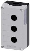 Siemens 3SU1803-0AA00-0AB1 3SU18030AA000AB1 Lege behuizing 3 inbouwplaatsen (l x b x h) 154 x 85 x 64 mm Zonder markering Grijs 1 stuk(s) - thumbnail