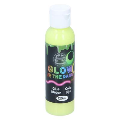 Glow In The Dark Lijm Gekleurd 120 ml Assorti