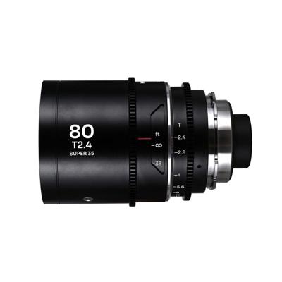 Laowa Nanomorph 80mm T2.4 1.5x S35 (Silver) PL-EF