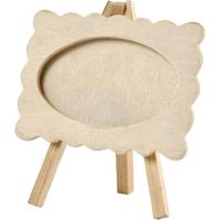 Creativ Company Lijst op ezel, afm 13,2x11,5 cm, dikte 18 mm, 1 stuk - thumbnail