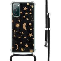 Samsung Galaxy S20 FE hoesje met koord - Constellations - thumbnail