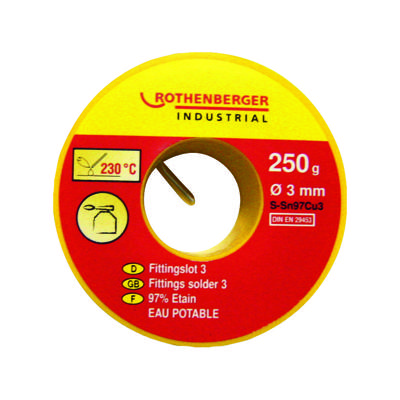 Rothenberger Fittingsoldeer 3, 250g - ROT045255E ROT045255E
