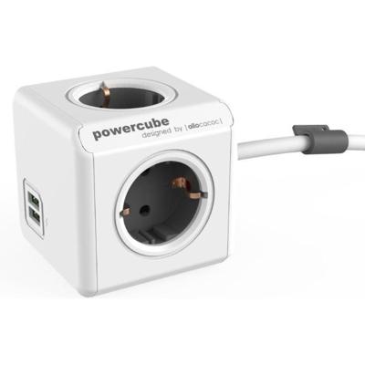 Allocacoc PowerCube Extended USB stekkerdoos Allocacoc PowerCube Extended USB stekkerdoos