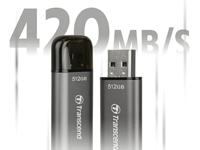 Transcend JetFlash 920 USB-stick 128 GB Space grijs TS128GJF920 USB-A 3.2 Gen 1 - thumbnail