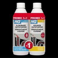 Afvoerontstopper hg promopack 2x500ml - thumbnail