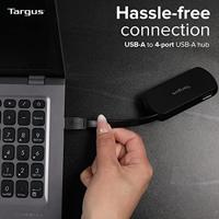 Targus ACH114EU USB 2.0-hub Zwart - thumbnail