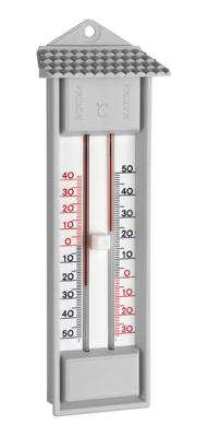 Muurthermometer max mini kunststof