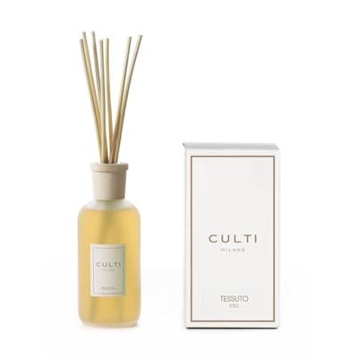 Culti Stile Classic Tessuto Geurstokjes White 250ml Culti Stile Classic Tessuto Geurstokjes White 250ml