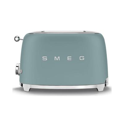 Smeg TSF01EGMEU broodrooster 2x2, emerald green Smeg TSF01EGMEU broodrooster 2x2, emerald green