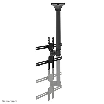 Neomounts FPMA-C400BLACK TV-plafondbeugel 81,3 cm (32) - 152,4 cm (60) Kantelbaar, Zwenkbaar