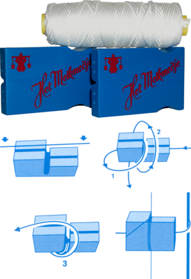 Melkmeisje Metselblokset kompleet, draadspanners+m - MM894000
