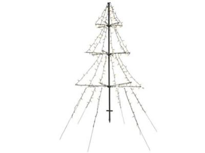 everlands kunstkerstboom vorm LED buitenverlichting 180