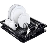 Michelino Afdruiprek 46 x 37 x 10 cm - Zwart - thumbnail