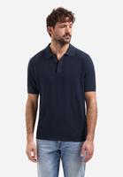 No- Excess Pullover Short Sleeve Polo Slub 31240263sn Poloshirts 078 Night - thumbnail