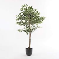 Mica Decorations tusca pot zwart 23x25cm - thumbnail